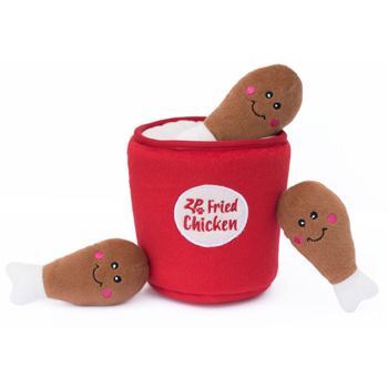 Hundespielzeug von ZippyPaws - Chicken Bucket