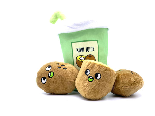 Hundespielzeug von HugSmart „Green Sunshine Kiwi Juice“