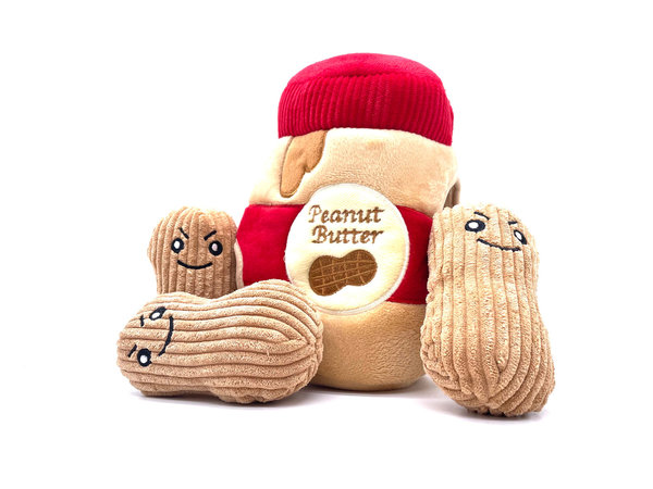Hundespielzeug von HugSmart „Food Party - Peanutbutter Jam“